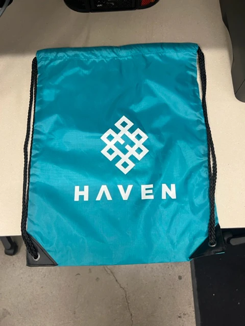 Haven - Haven - Limited Edition - Teal Drawstring Bag Main Image