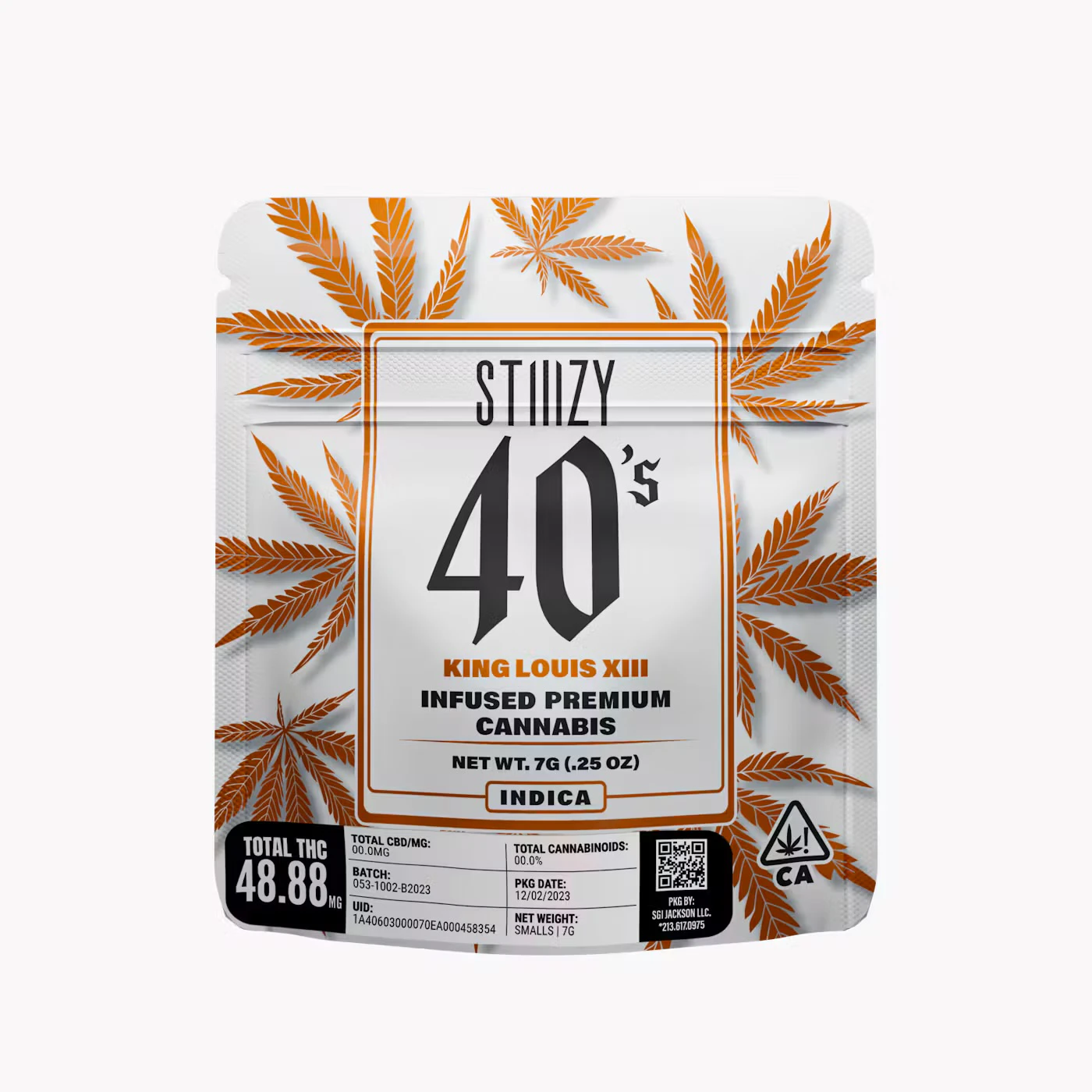STIIIZY - STIIIZY - Infused Flower - King Louis XIII - 7g Main Image