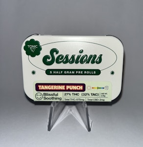 Sessions - Sessions - Tangerine Punch - .5g 5pk. 28% THC - Pre-Roll