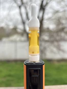 Super Black Phoenix Blend Cured Resin Vape Cartridge | Leaf Labs