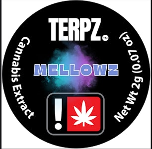 Terpz - Mellowz, Sugar Wax