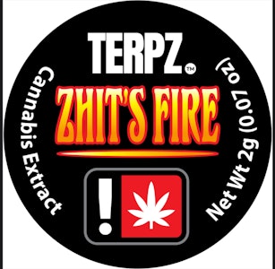 Terpz - Zhitz Fire, Sugar Wax