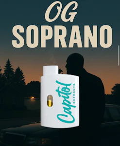Capitol Extracts - O.G. Soprano 1G Indica Disposable