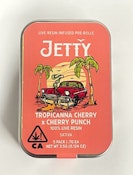 Jetty .7g Tropicanna Cherry x Cherry Punch Infused Preroll 5pk 