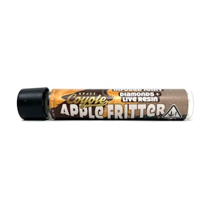 SPACE COYOTE - SPACE COYOTE: APPLE FRITTER DIAMOND & LIVE RESIN INFUSED 1G PRE-ROLL