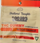 Blood Orange - 100mg Gummy by Shattered Thoughts 