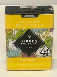 GARDEN SOCIETY - Garden Society .35g Governmint Oasis Preroll 10pk