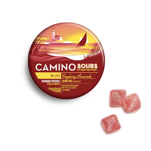 CAMINO - Camino Sours | Raspberry Lemonade 'Bliss' Gummies | 100mg