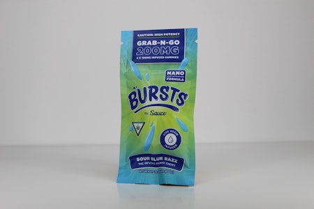 PURE X LLC - Sauce Bursts | Sour Blue Razz | 200mg