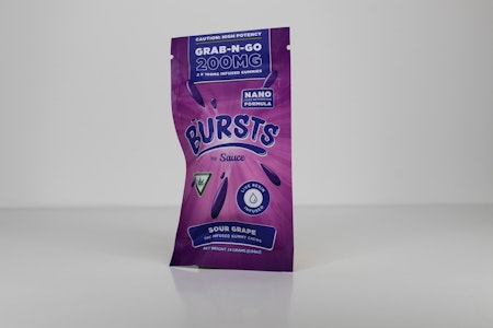 PURE X LLC - Sauce Bursts | Sour Grape | 200mg