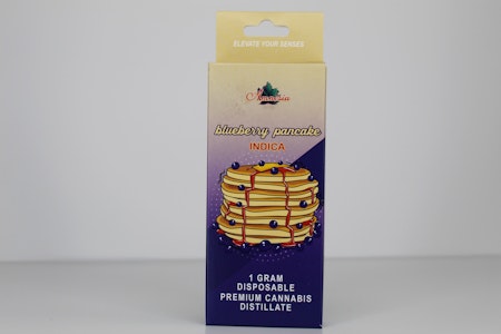 AMNESIA - Amnesia | Blueberry Pancake Disposable Vape Cart | 1g