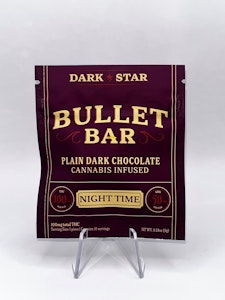 DARK STAR - Dark Star - Bullet Bar - Dark Chocolate - 100mg THC : 50mg CBN - 100mg x 1ct - Edible