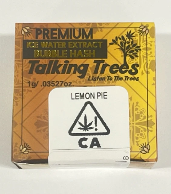 Talking Trees - Talking Trees 1g Lemon Pie Bubble Hash  Main Image