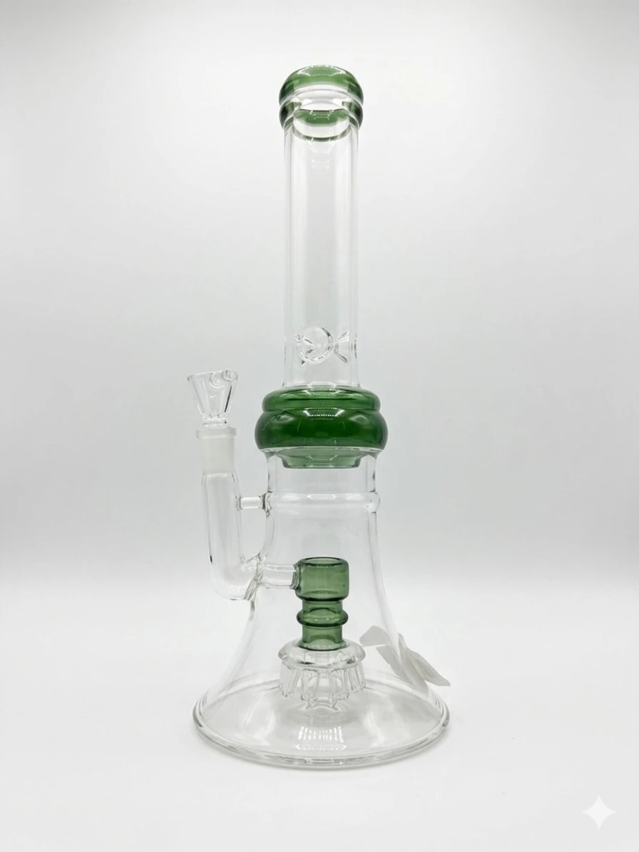 SPS - SPS | Glass Water Pipe | Clear Green Main Image