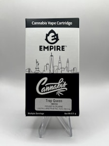 EMPIRE CANNABIS CO. - Empire Cannabis - Trap Queen - CO2 Full Spectrum - 78.50% THC - 0.5g - Vape Cartridge