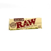 RAW Organic Hemp Slow Burning Papers 1 1/4"