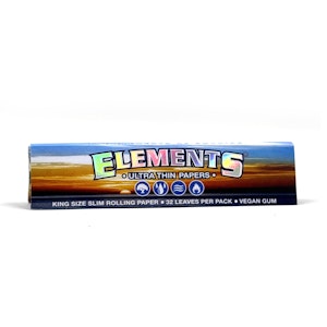 ELEMENTS - Elements Ultra Thin Rice Papers King Slim