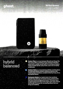 GHOST - Ghost- Carbon Fiber Live Resin 1g Pod