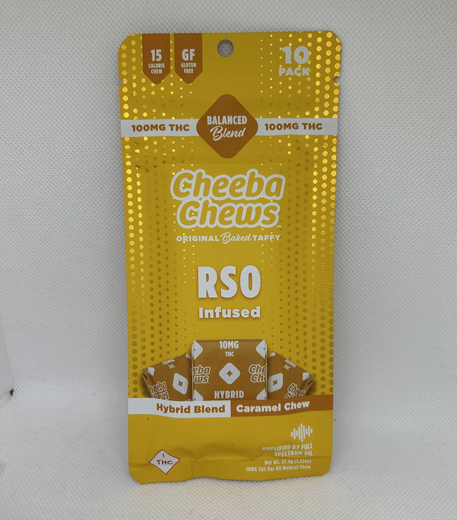 CHEEBA CHEW WAX WRAP RSO CARAMEL | HYBRID | 100MG