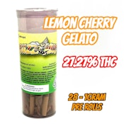 Lemon Cherry Gelato 28 Pre Roll Pack