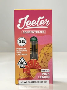 Jeeter - Jeeter Juice 1g Pink Lemon Liquid Diamonds Cartridge