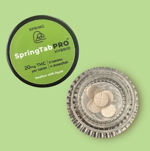 Spring Tab - SpringTab | SpringTabPRO | Hybrid | 100MG THC