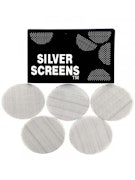 Silver Pipe Screen 5pk