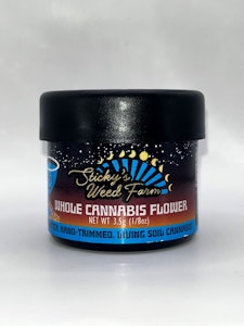 Sticky's Weed Farm - Sticky's Weed Farm - Sugar Rim - 21.20% THC - 3.5g - Dry Flower