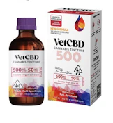 VET CBD-  Extra Strength 500mg CBD 2oz Cannabis Tincture