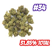#34 smalls 1/2oz