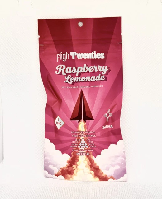 FLIGH - Fligh | 1000mg Raspberry Lemonade Gummies Main Image