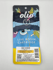 Olio - Olio - Gas Tanker - Live Rosin - 69.12% THC - 0.5g - Vape Cart