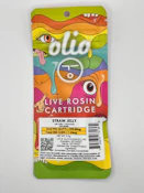 Olio - Straw Jelly - Live Rosin - 65.91% THC - 0.5g - Vape Cartridge
