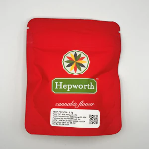 HEPWORTH - Hepworth - Terp Poison - 3.5g - 26.19% THC - Dry Flower