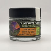 Sunwalker Farms - Sundae Driver - 3.5g - 23.86% THC - Dry Flower