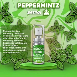MOODS - Peppermint (High) Spray - 1000mg - Moods