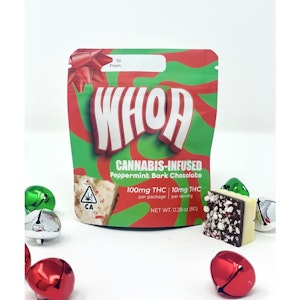 Whoa - Whoa - Chocolate Peppermint Bark - (100mg)