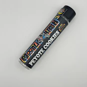 Moonlit Hash Co - Peyote Cookies - 56.82% THC - 1.2g - Dry Sift Hash Infused - Pre Roll
