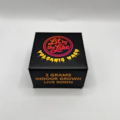 Lit By The Lake - Pannacotta - Live Rosin - 71.53% THC - 2g - Wax