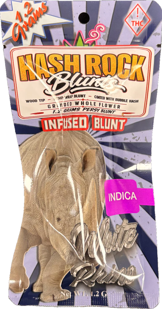 House of Kush - White Rhino (1.2G) | Hash Rock Blunt | Indica Main Image