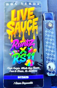 Runtz x RS11 (1G) | Live Sauce Disposable | Hybrid