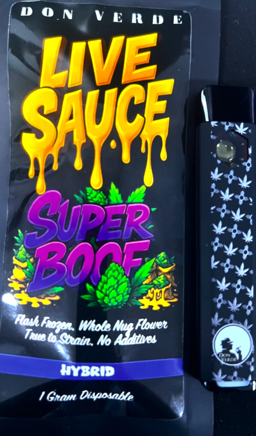 Don Verde - SuperBoof (1G) | Live Sauce Disposable | Hybrid Main Image
