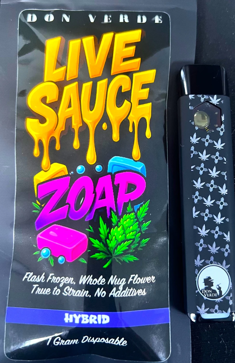 Don Verde - Zoap (1G) | Live Sauce Disposable | Hybrid Main Image
