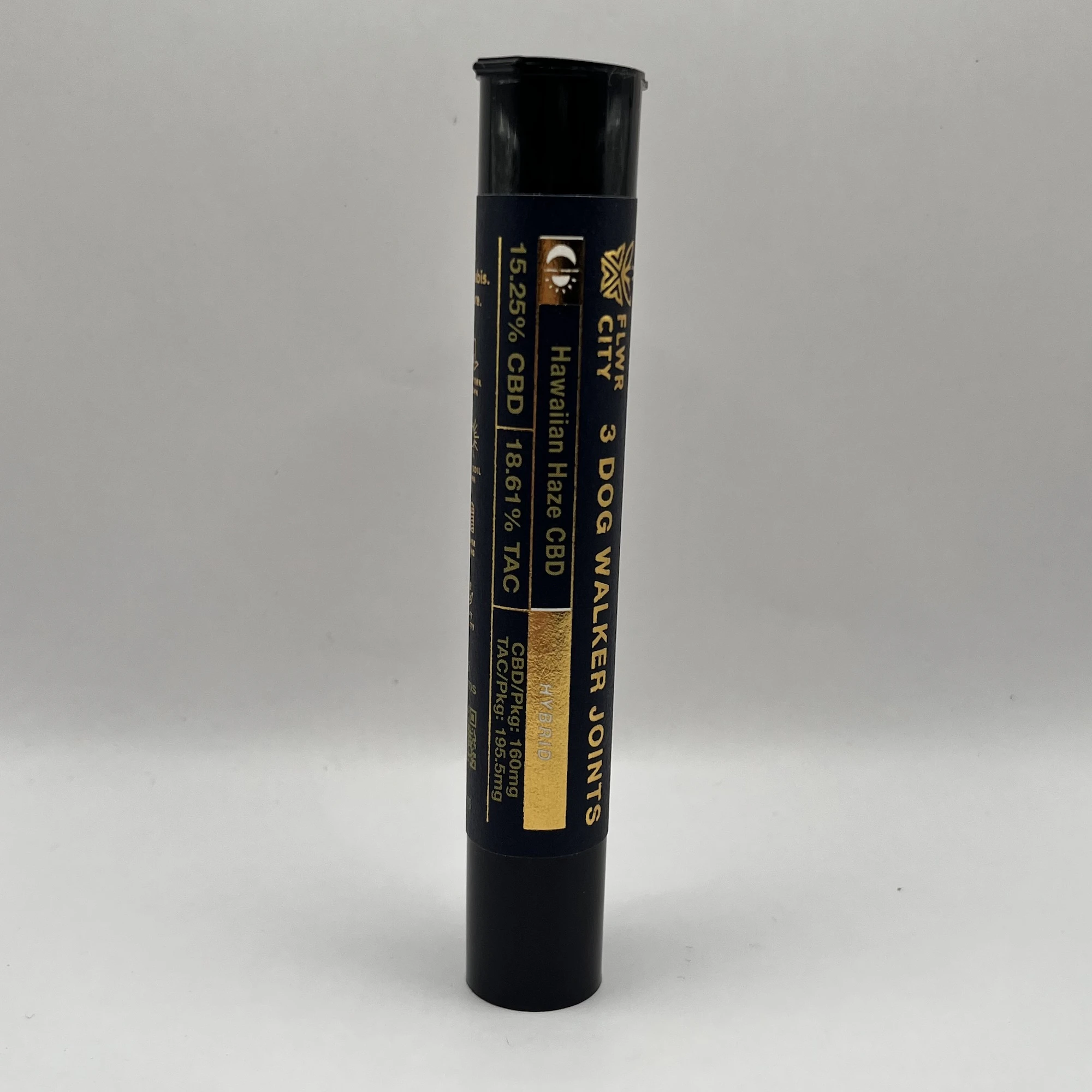 FLOWER CITY - Flwr City - Hawaiian Haze CBD - 15.25% CBD - 0.35g x 3pk - Preroll Main Image
