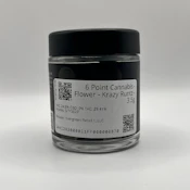 6 Point Cannabis - Krazy Runtz - 24.80% THC - 3.5g - Dry Flower
