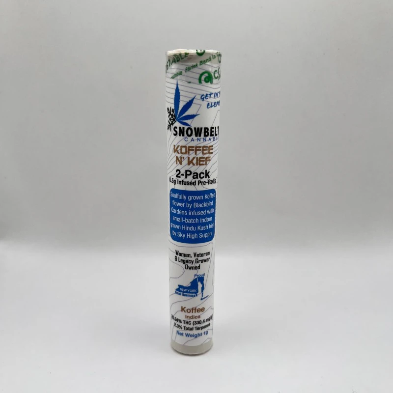 Snowbelt Cannabis - Snowbelt Cannabis - Koffee N' Kief - 25.94 % THC - 0.5g x 2pk - Preroll Main Image