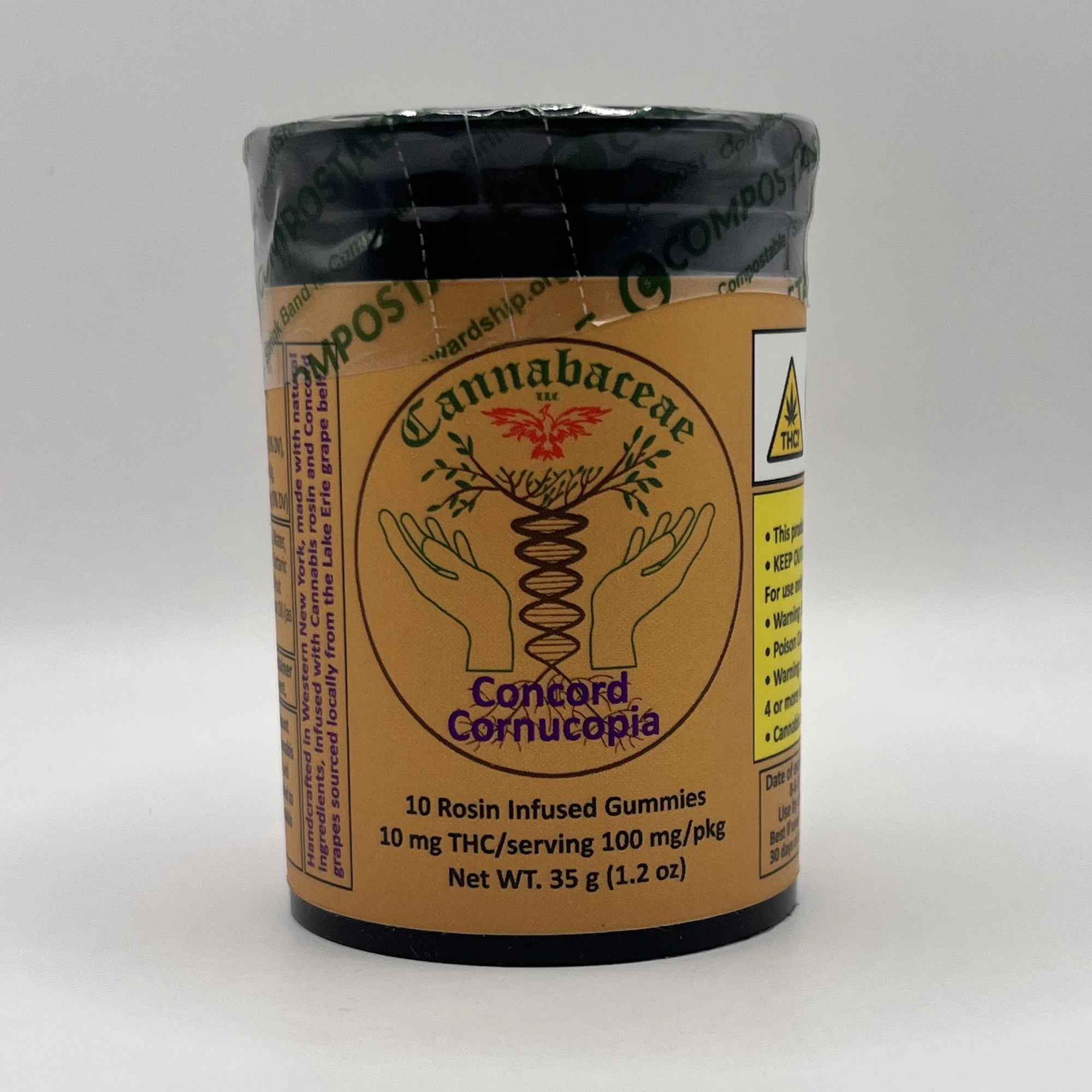 Cannabaceae - Cannabaceae - Concord Cornucopia - 10mg x 10pk - 100mg - Edibles Main Image