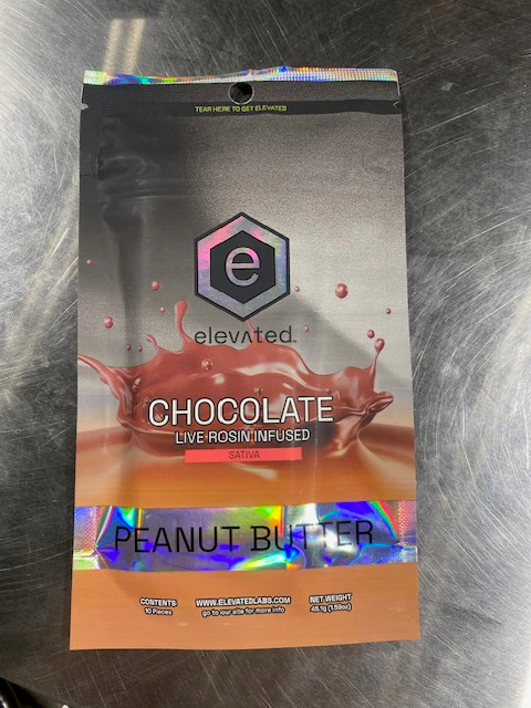 Elevated Labs - Elevated - Chocolate - Rosin - 100mg - Sativa - Peanut Butter Main Image