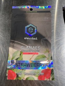 ELEVATED LABS - Elevated -Strawberry - Gummies - Rosin - 100mg - Sativa