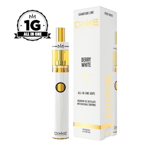 Dime Industries - Dime Industries - AIO - Berry White Vape Cartridge - 1G